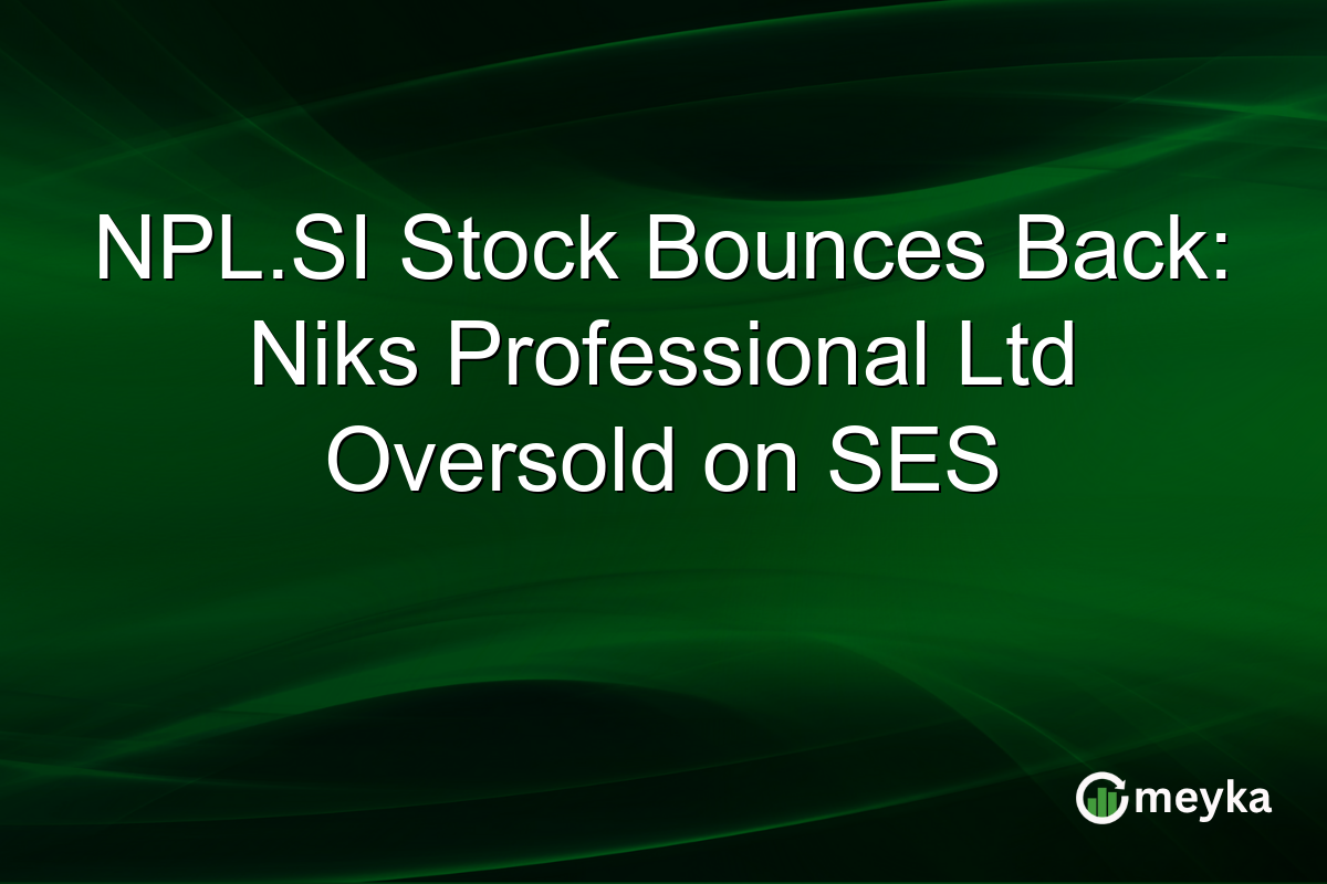 NPL.SI Stock Bounces Back: Niks Professional Ltd Oversold on SES