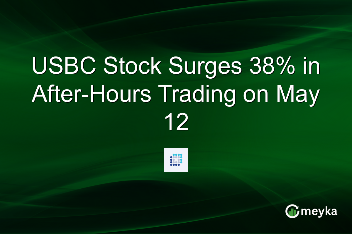 USBC Stock Surges 38% in After-Hours Trading on May 12