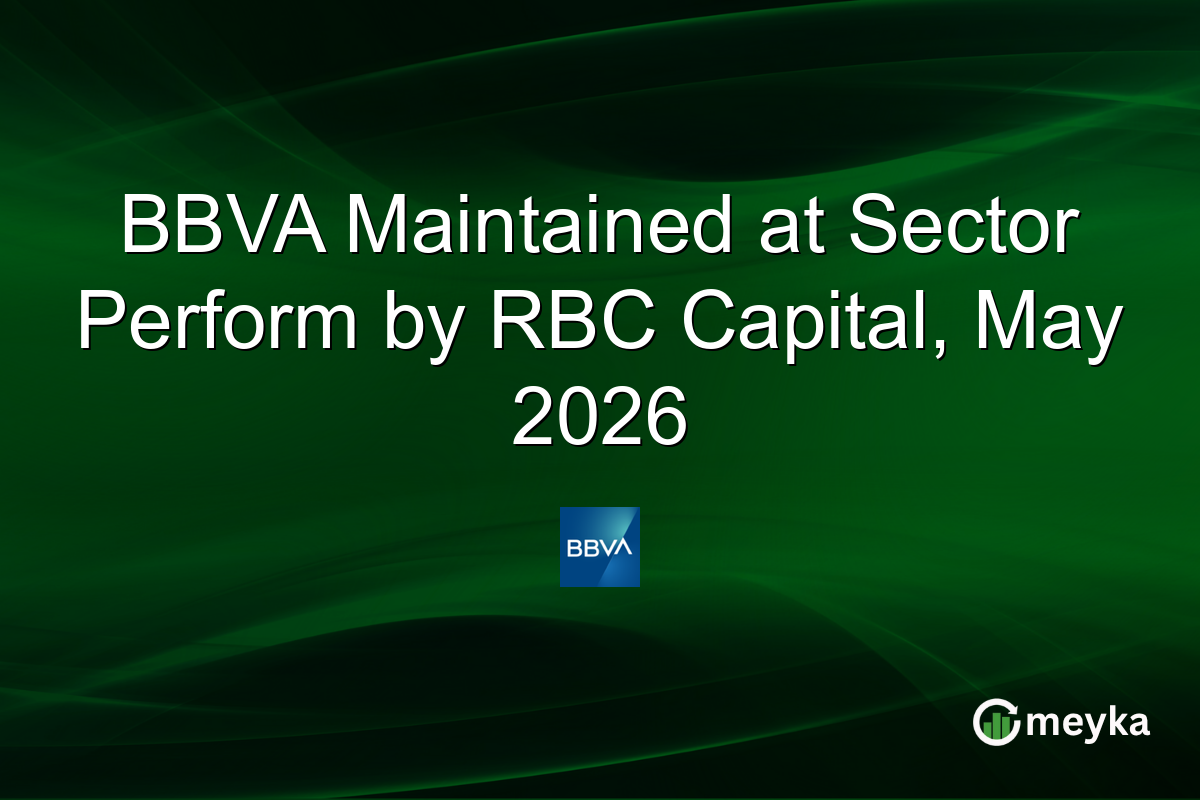 BBVA Maintained at Sector Perform by RBC Capital, May 2026