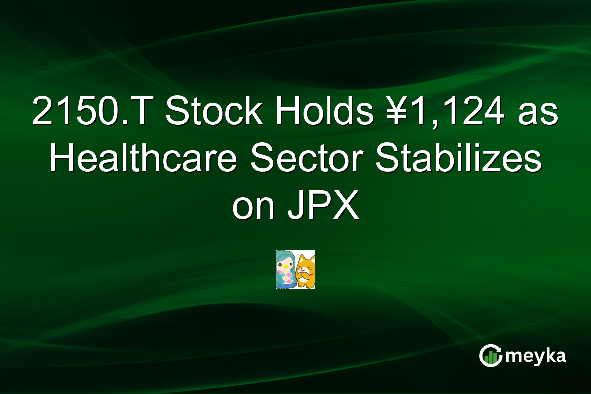 2150.T Stock Holds ¥1,124 as Healthcare Sector Stabilizes on JPX