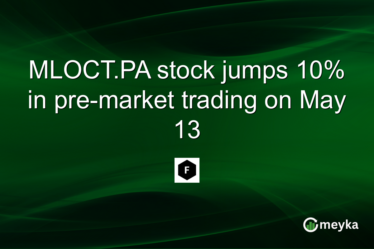 MLOCT.PA stock jumps 10% in pre-market trading on May 13