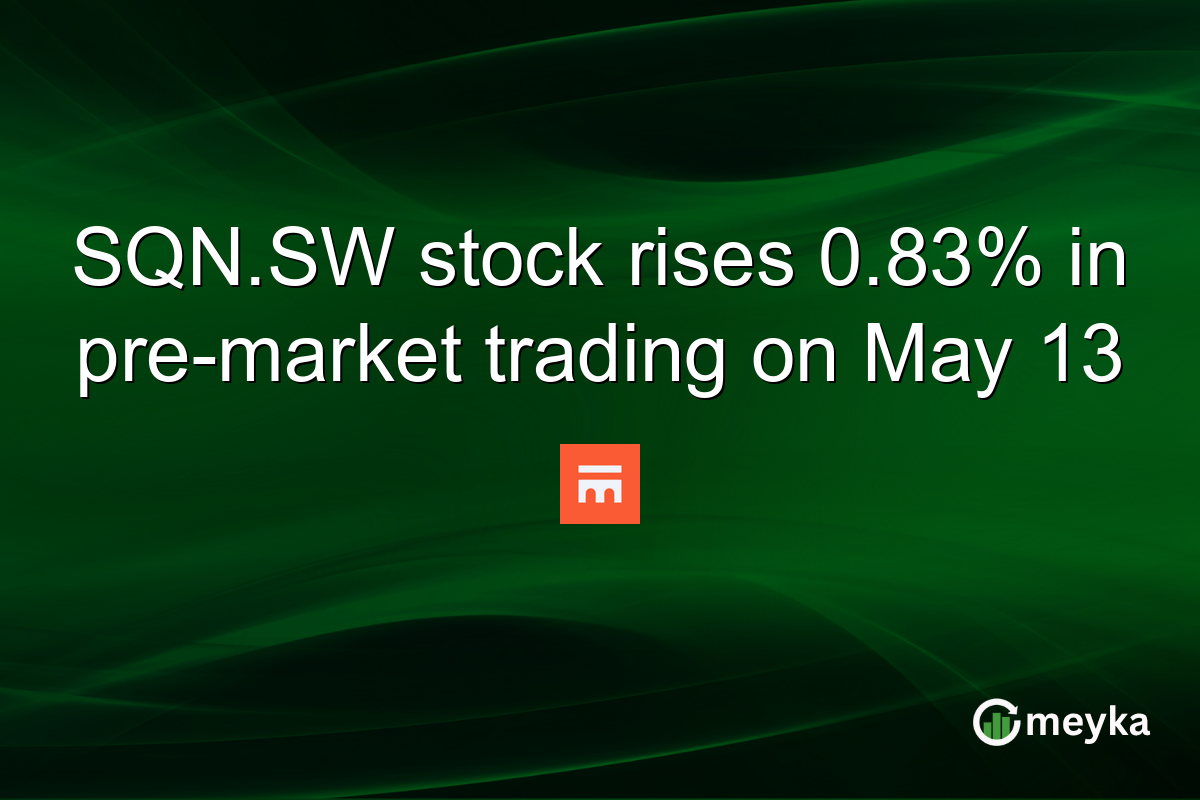 SQN.SW stock rises 0.83% in pre-market trading on May 13