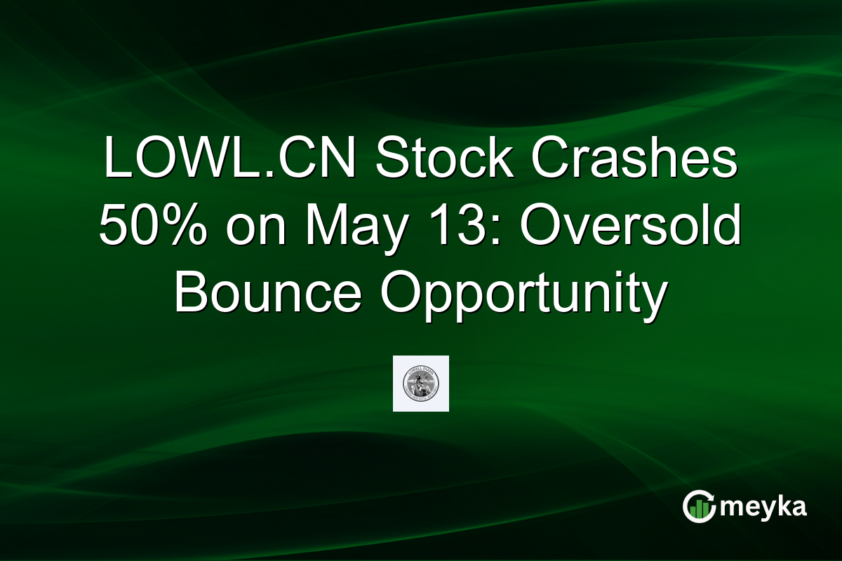 LOWL.CN Stock Crashes 50% on May 13: Oversold Bounce Opportunity