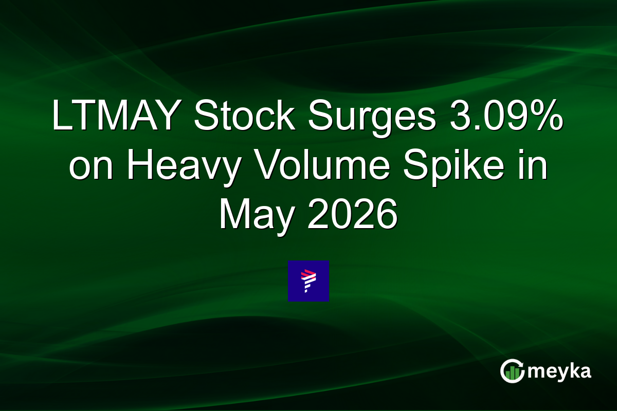 LTMAY Stock Surges 3.09% on Heavy Volume Spike in May 2026
