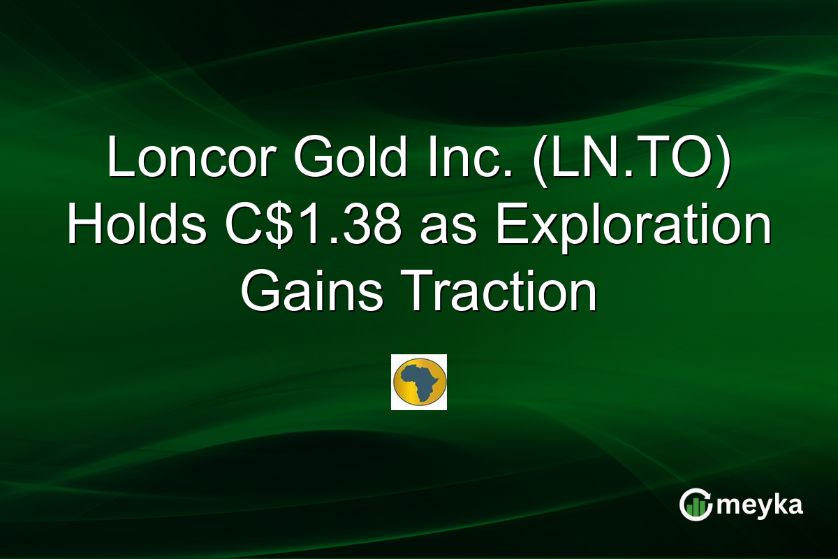 Loncor Gold Inc. (LN.TO) Holds C$1.38 as Exploration Gains Traction