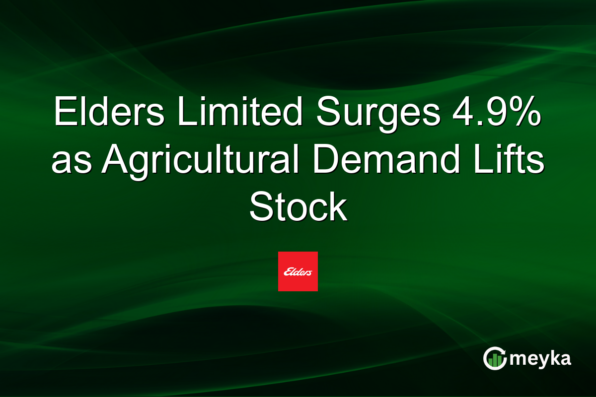 Elders Limited Surges 4.9% as Agricultural Demand Lifts Stock