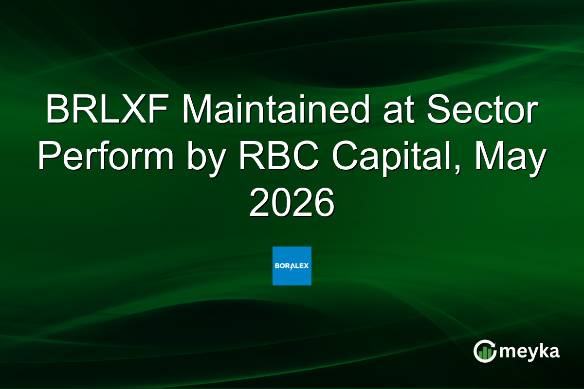BRLXF Maintained at Sector Perform by RBC Capital, May 2026