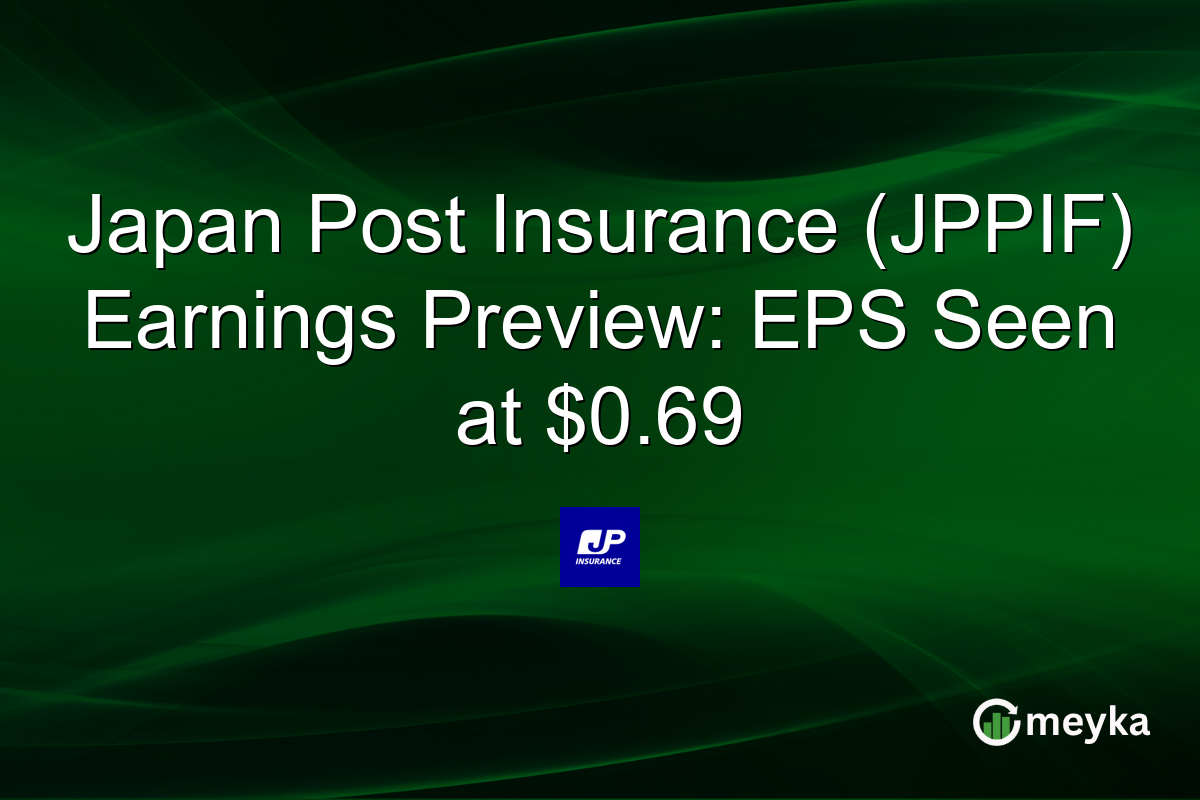 Japan Post Insurance (JPPIF) Earnings Preview: EPS Seen at $0.69