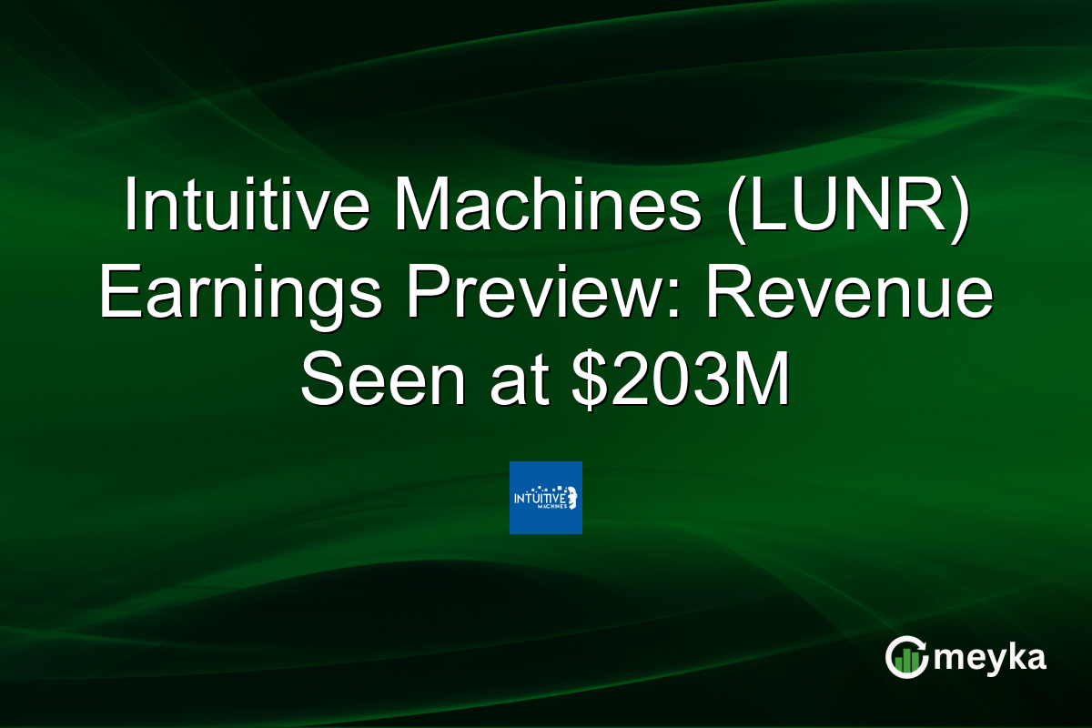 Intuitive Machines (LUNR) Earnings Preview: Revenue Seen at $203M