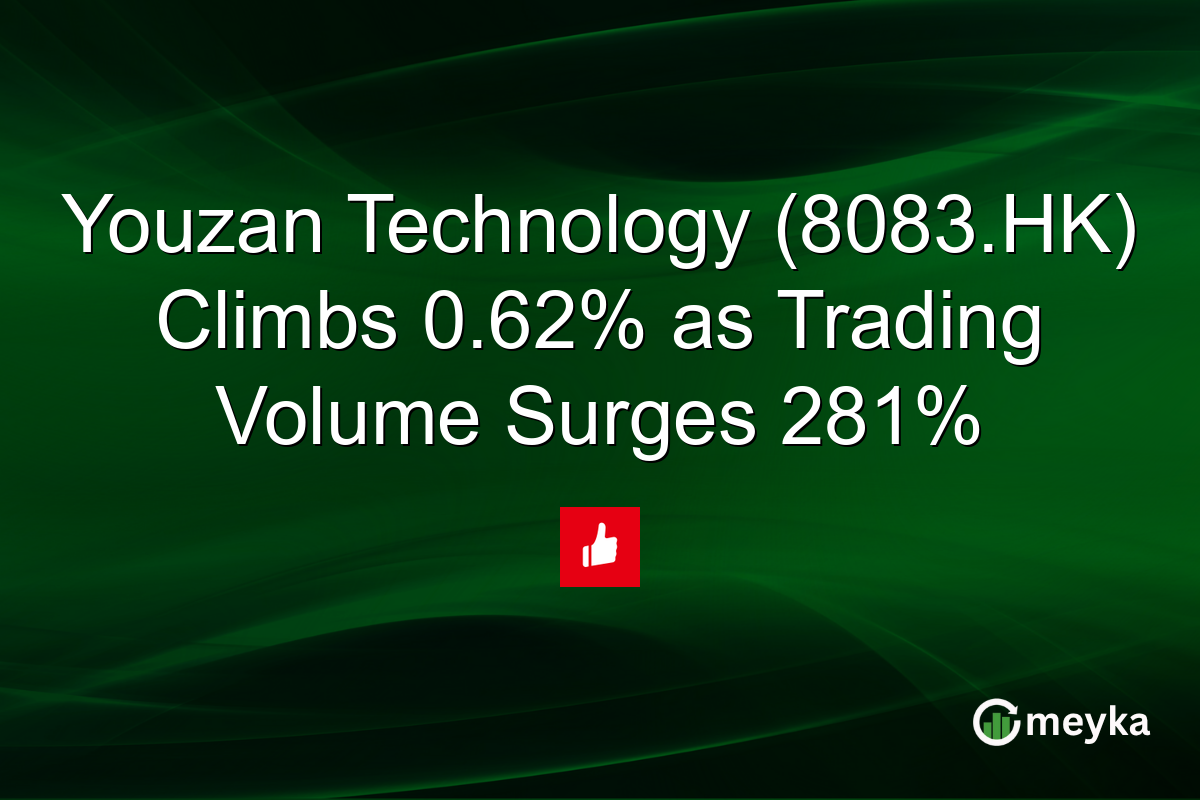 Youzan Technology (8083.HK) Climbs 0.62% as Trading Volume Surges 281%