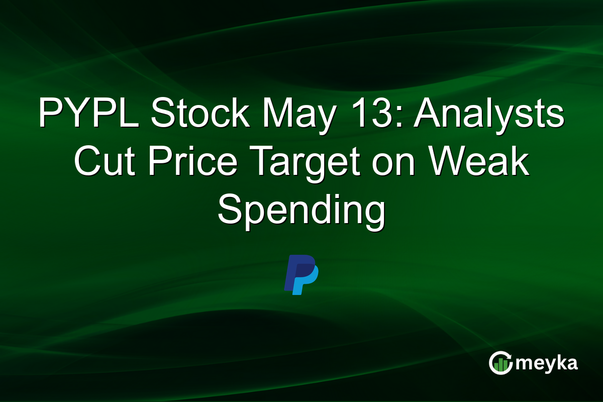 PYPL Stock May 13: Analysts Cut Price Target on Weak Spending