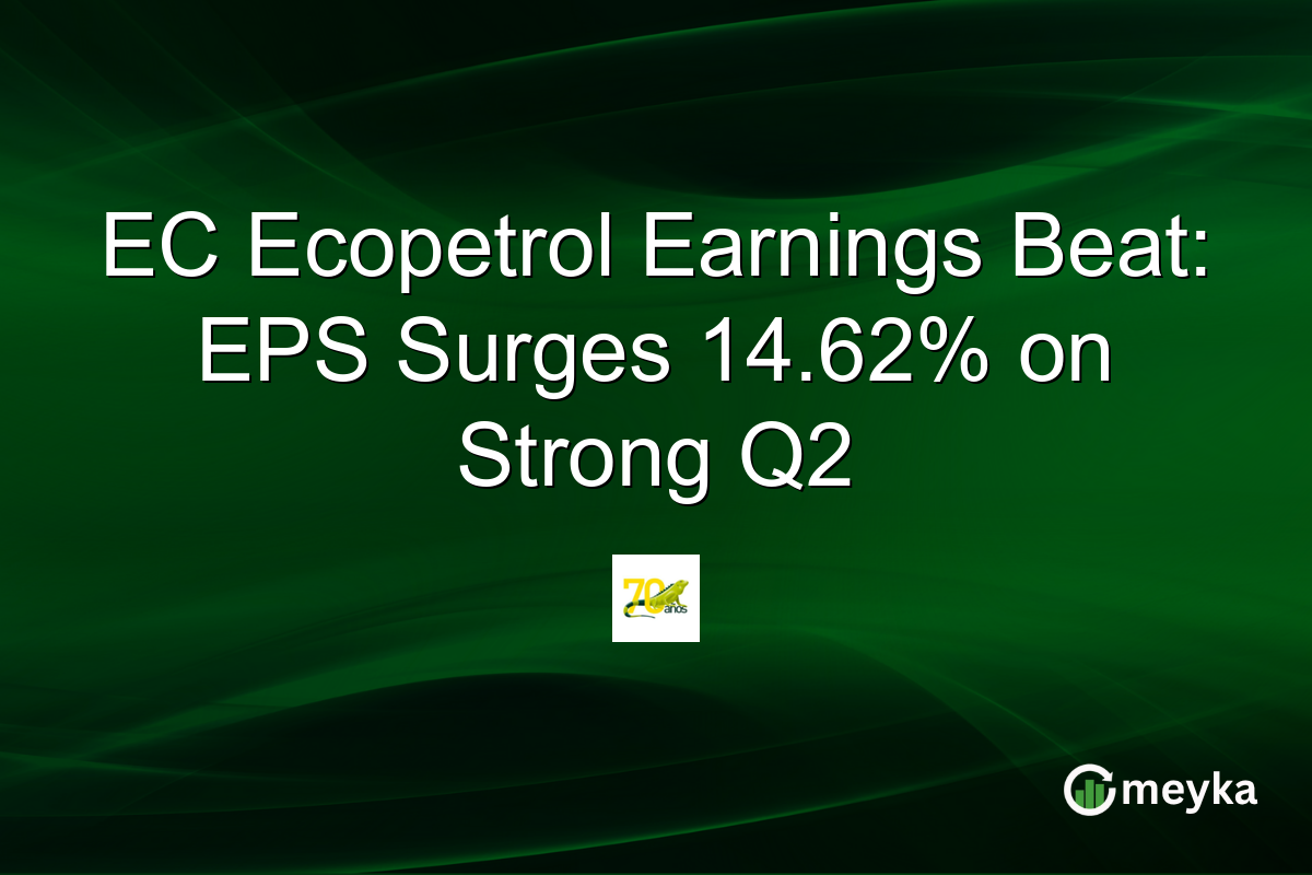 EC Ecopetrol Earnings Beat: EPS Surges 14.62% on Strong Q2
