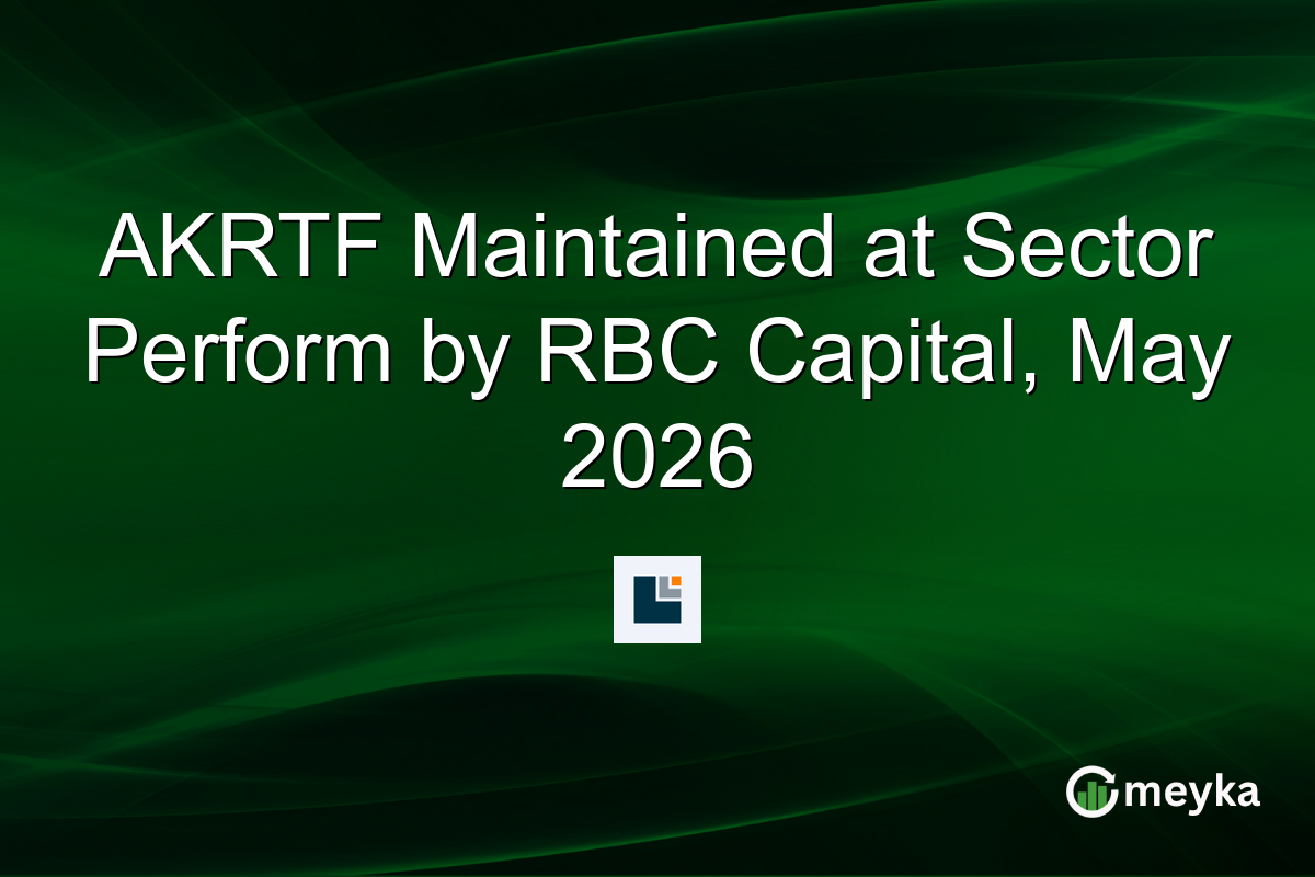 AKRTF Maintained at Sector Perform by RBC Capital, May 2026
