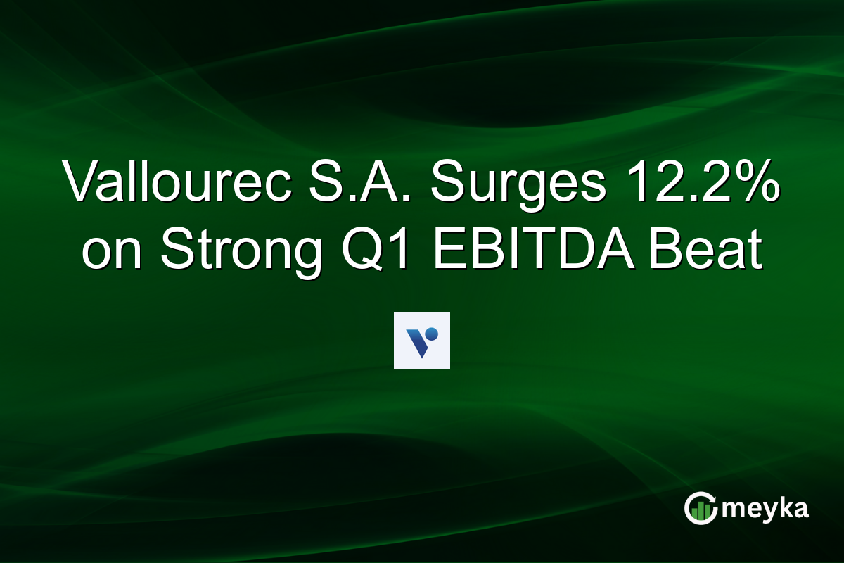 Vallourec S.A. Surges 12.2% on Strong Q1 EBITDA Beat