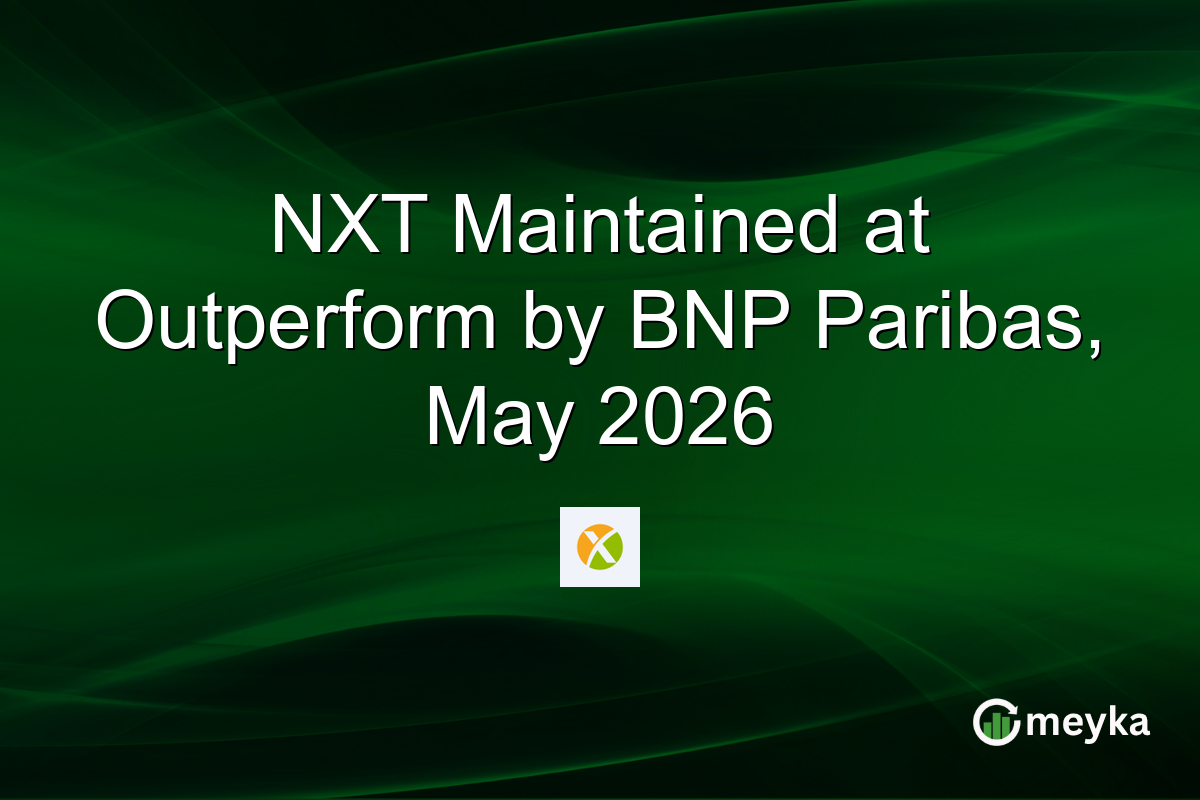 NXT Maintained at Outperform by BNP Paribas, May 2026