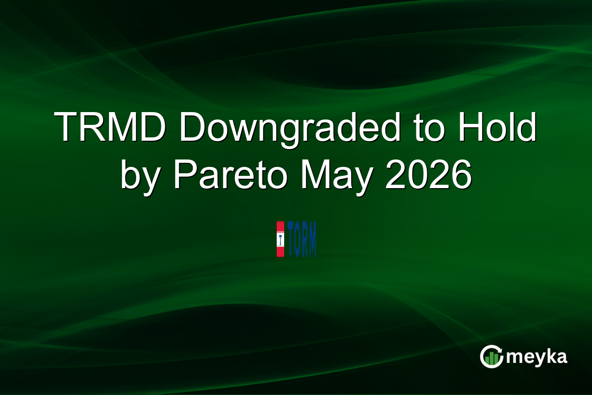 TRMD Downgraded to Hold by Pareto May 2026