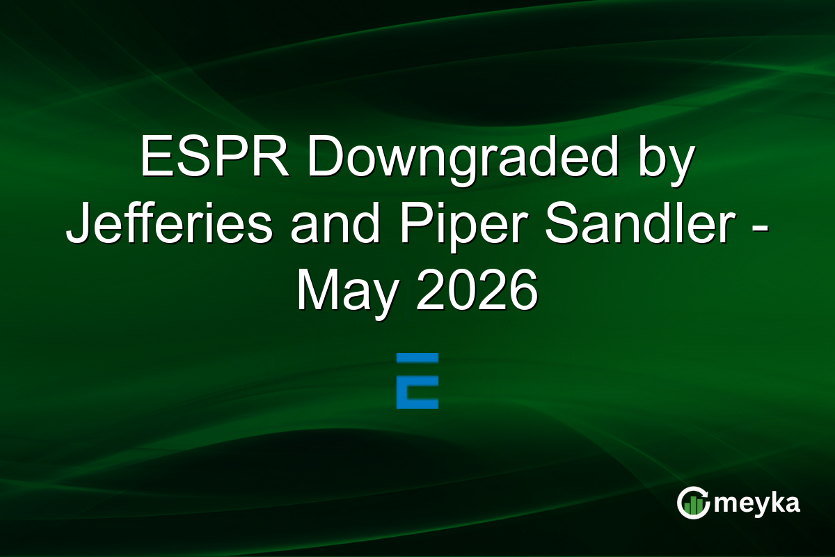 ESPR Downgraded by Jefferies and Piper Sandler – May 2026