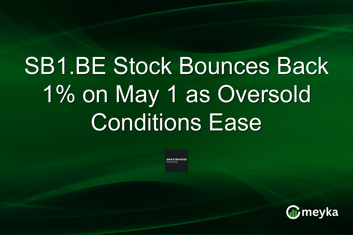 SB1.BE Stock Bounces Back 1% on May 1 as Oversold Conditions Ease