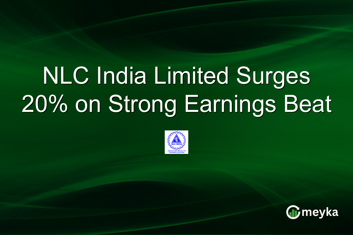 NLC India Limited Surges 20% on Strong Earnings Beat