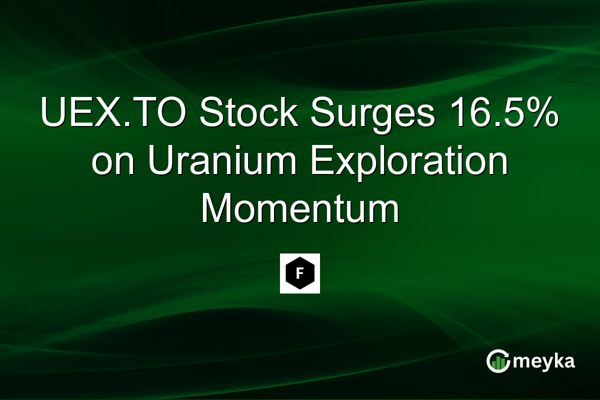 UEX.TO Stock Surges 16.5% on Uranium Exploration Momentum