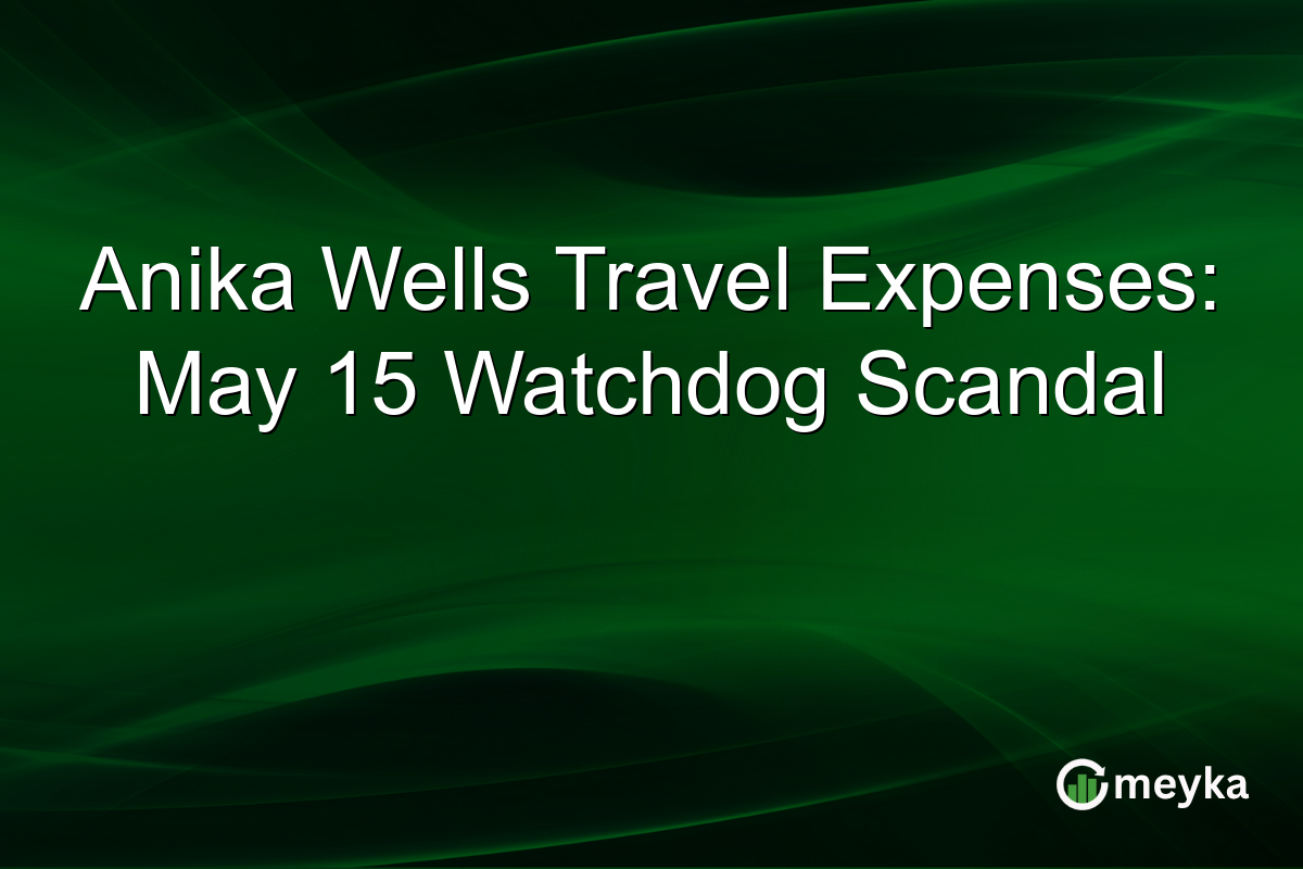 Anika Wells Travel Expenses: May 15 Watchdog Scandal