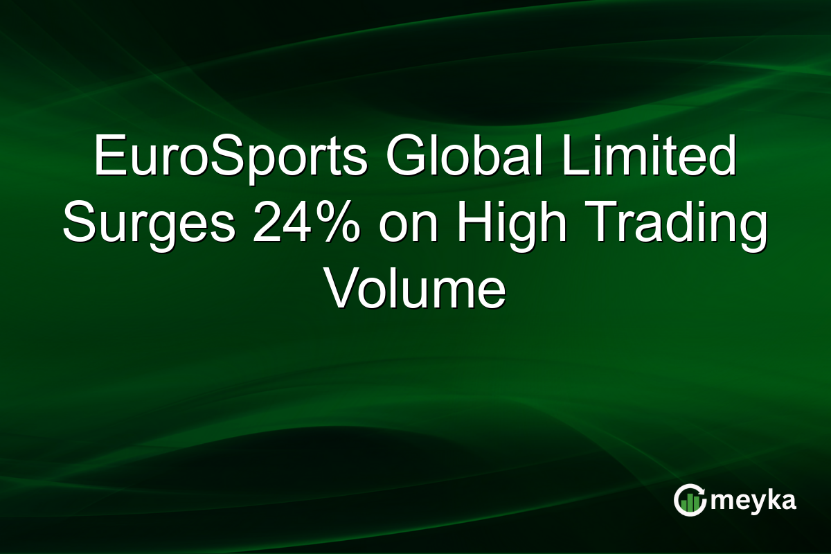 EuroSports Global Limited Surges 24% on High Trading Volume