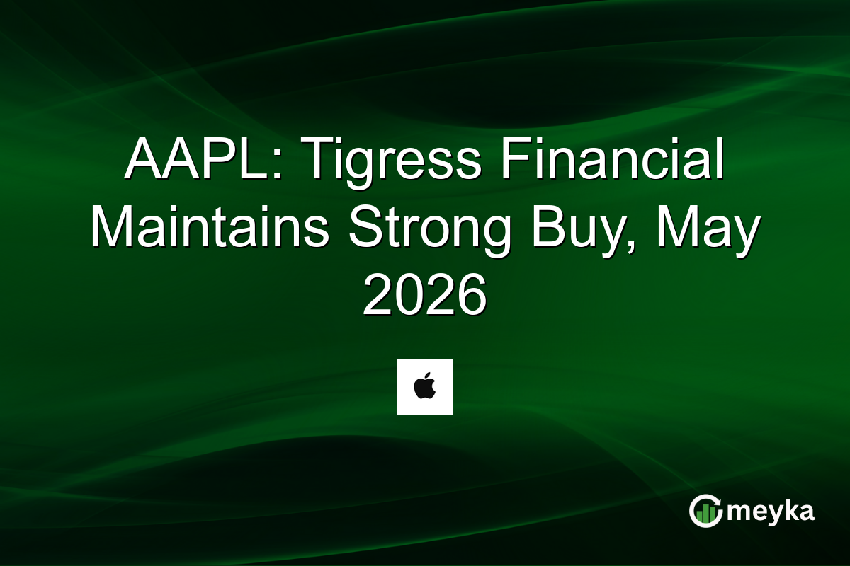 AAPL: Tigress Financial Maintains Strong Buy, May 2026