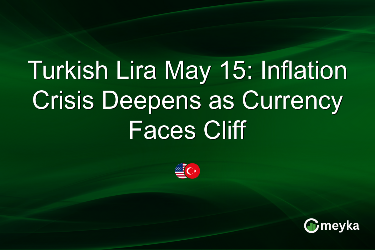 Turkish Lira May 15: Inflation Crisis Deepens as Currency Faces Cliff