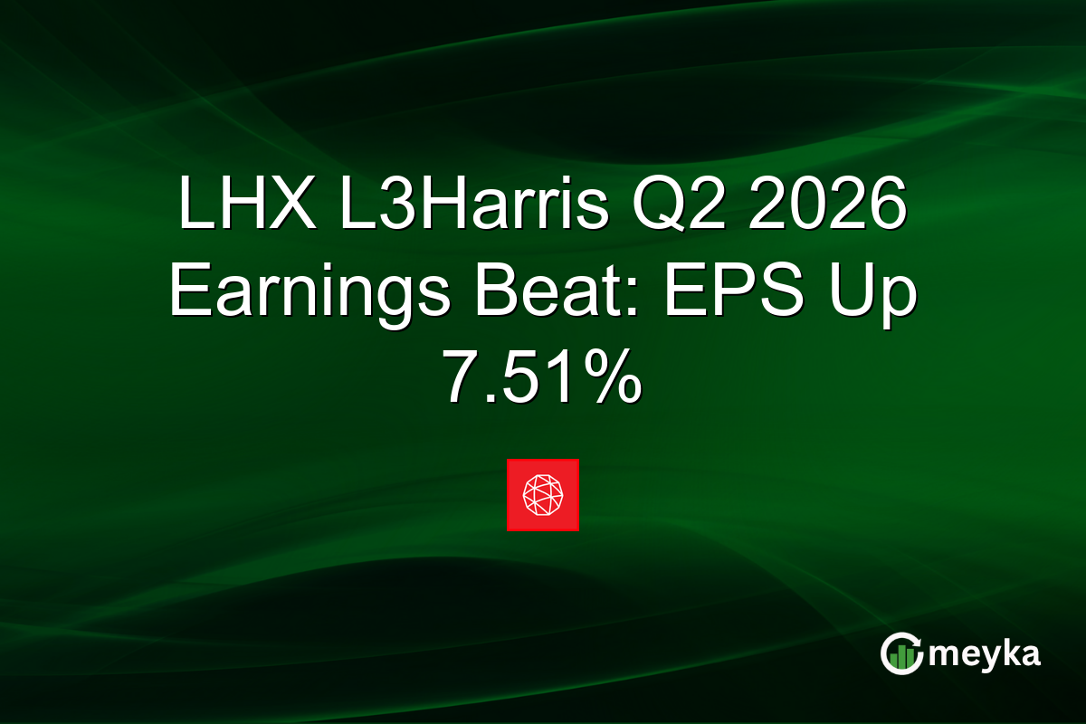 LHX L3Harris Q2 2026 Earnings Beat: EPS Up 7.51%