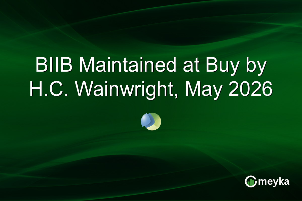 BIIB Maintained at Buy by H.C. Wainwright, May 2026