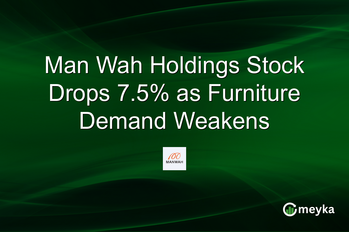 Man Wah Holdings Stock Drops 7.5% as Furniture Demand Weakens
