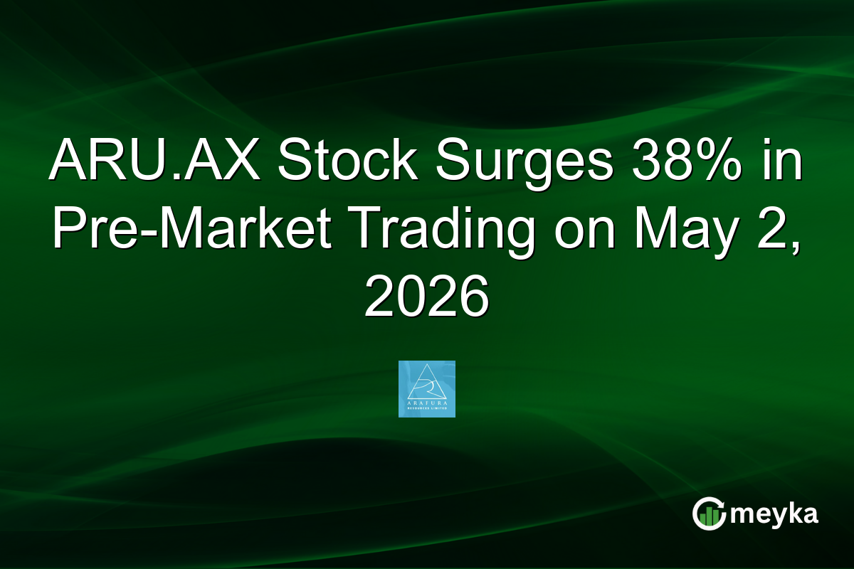 ARU.AX Stock Surges 38% in Pre-Market Trading on May 2, 2026
