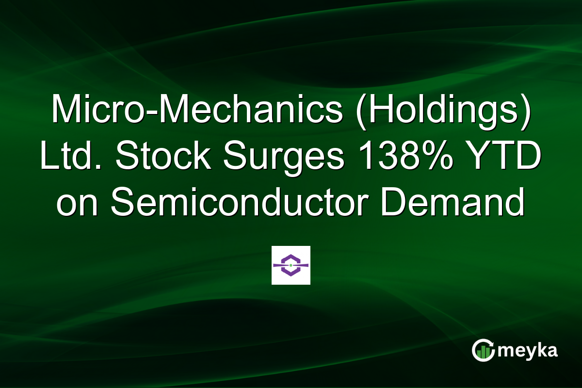 Micro-Mechanics (Holdings) Ltd. Stock Surges 138% YTD on Semiconductor Demand