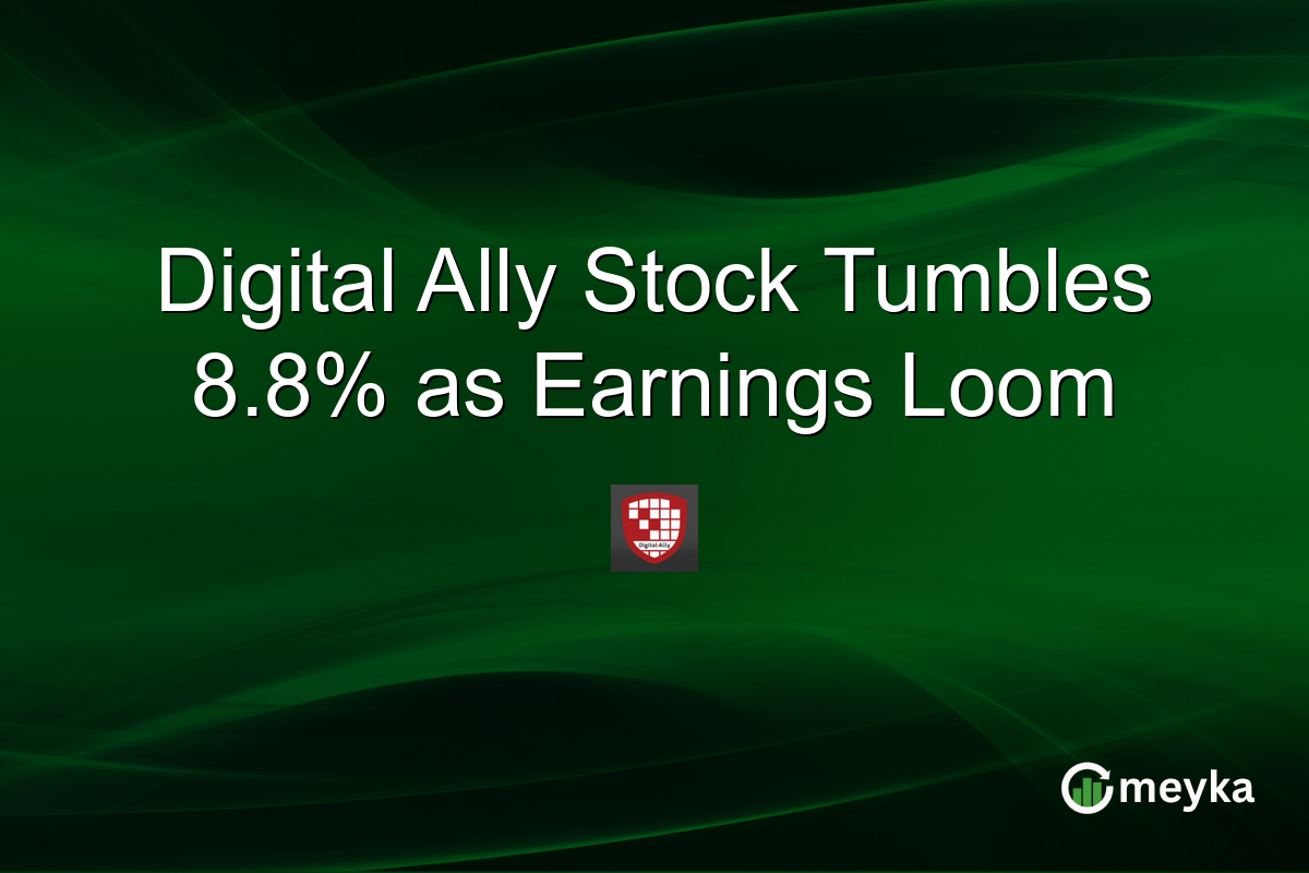 Digital Ally Stock Tumbles 8.8% as Earnings Loom