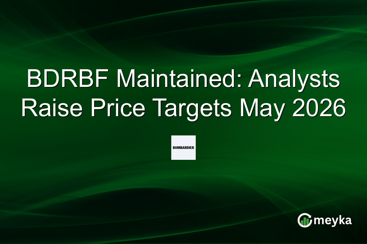 BDRBF Maintained: Analysts Raise Price Targets May 2026