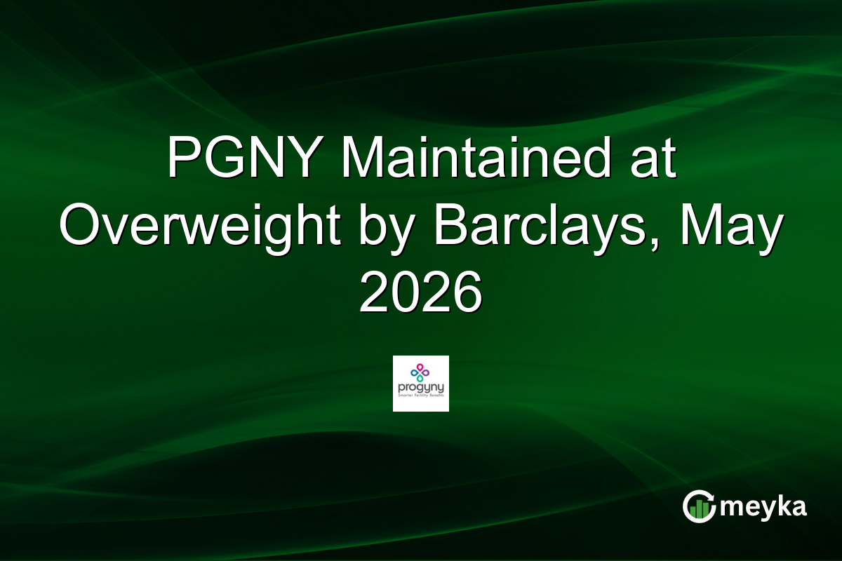 PGNY Maintained at Overweight by Barclays, May 2026