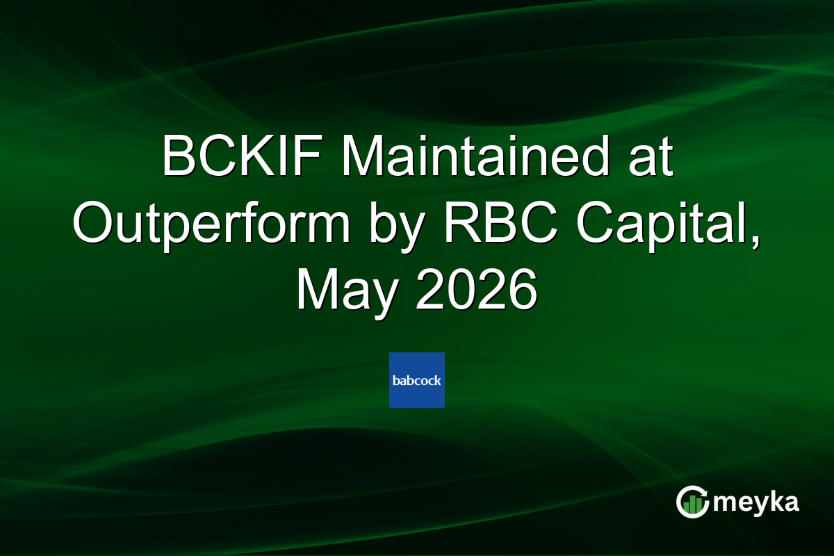 BCKIF Maintained at Outperform by RBC Capital, May 2026