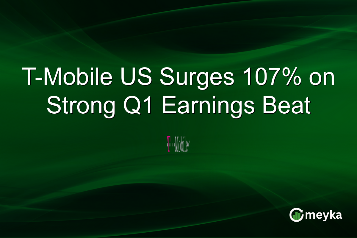 T-Mobile US Surges 107% on Strong Q1 Earnings Beat