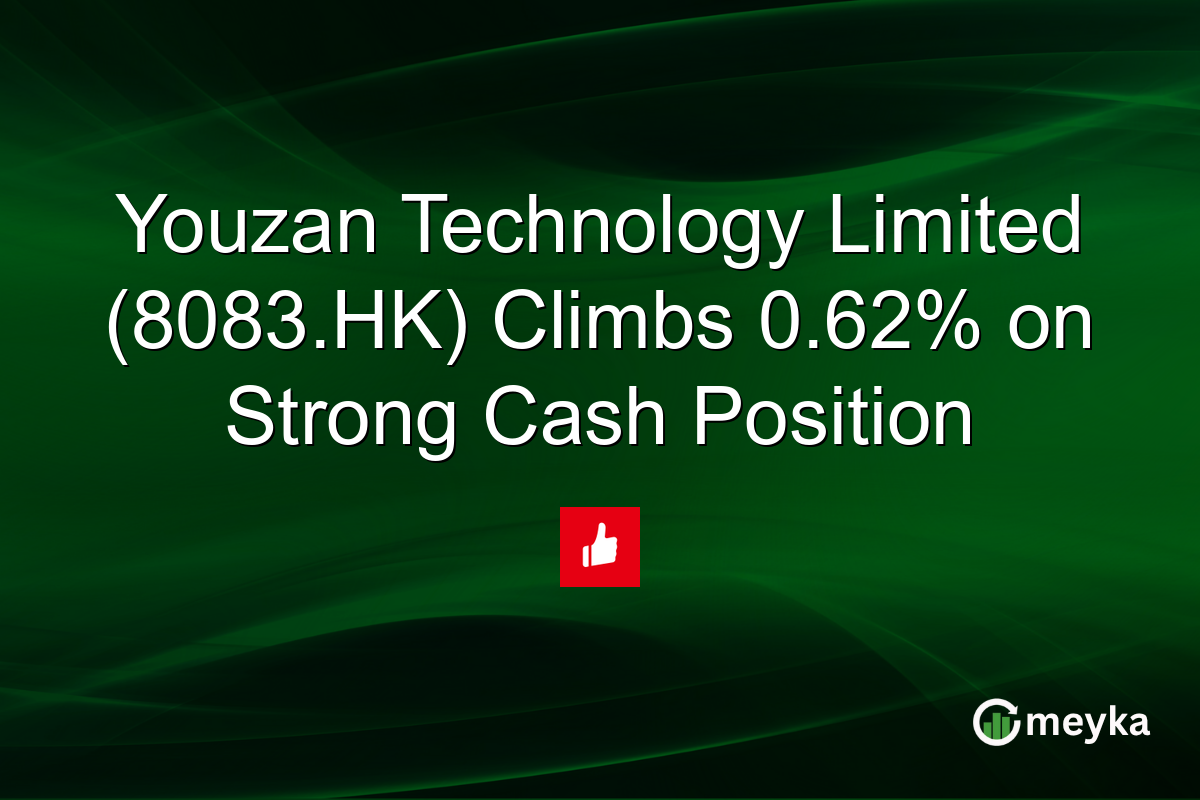 Youzan Technology Limited (8083.HK) Climbs 0.62% on Strong Cash Position