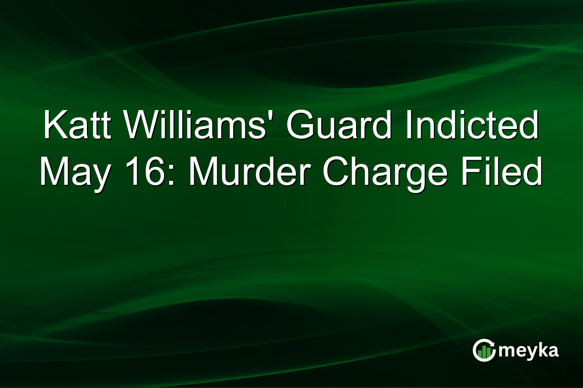 Katt Williams’ Guard Indicted May 16: Murder Charge Filed