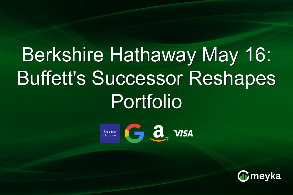 Berkshire Hathaway May 16: Buffett’s Successor Reshapes Portfolio