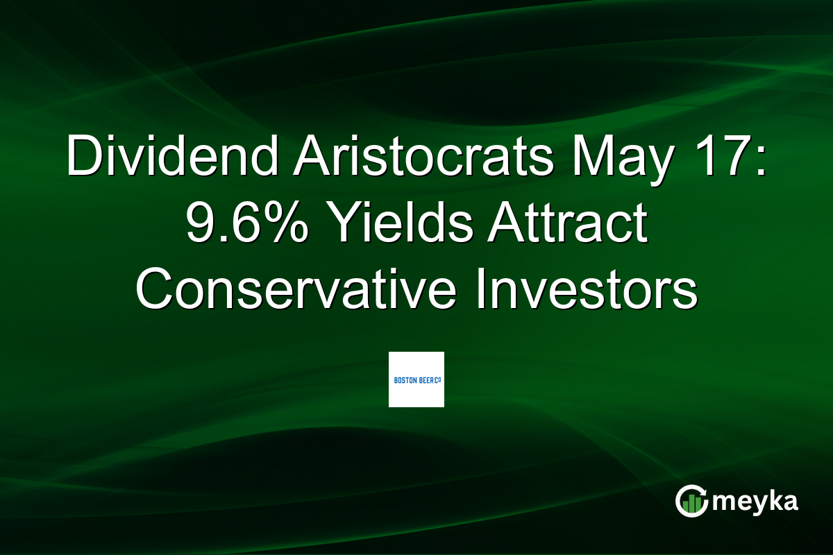 Dividend Aristocrats May 17: 9.6% Yields Attract Conservative Investors