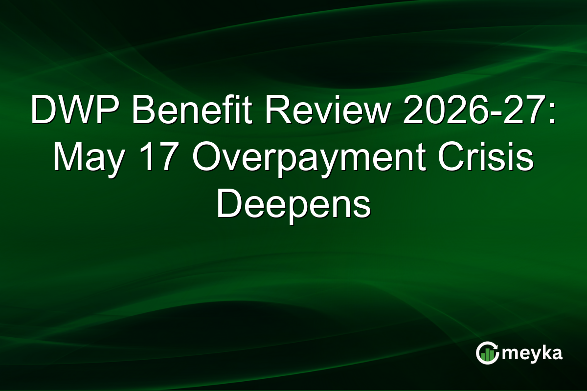 DWP Benefit Review 2026-27: May 17 Overpayment Crisis Deepens