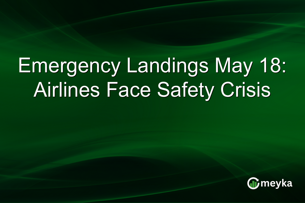 Emergency Landings May 18: Airlines Face Safety Crisis