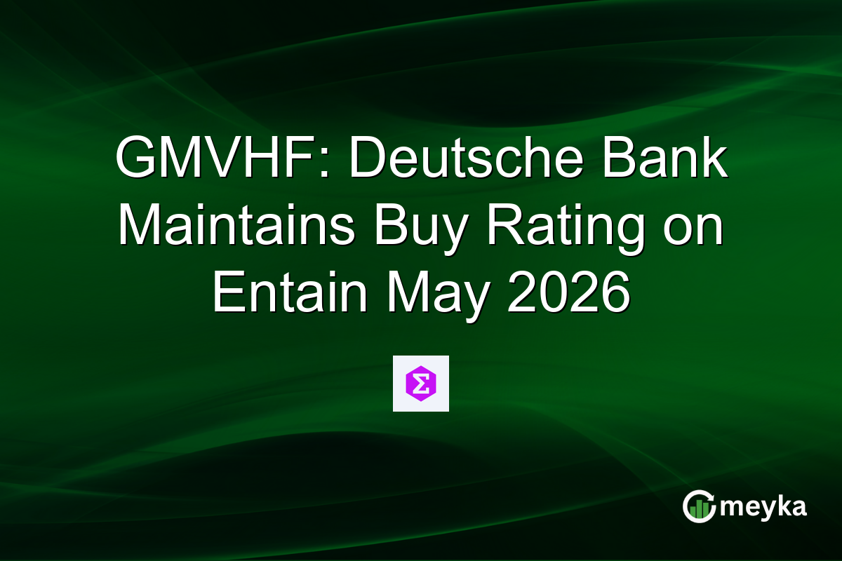 GMVHF: Deutsche Bank Maintains Buy Rating on Entain May 2026