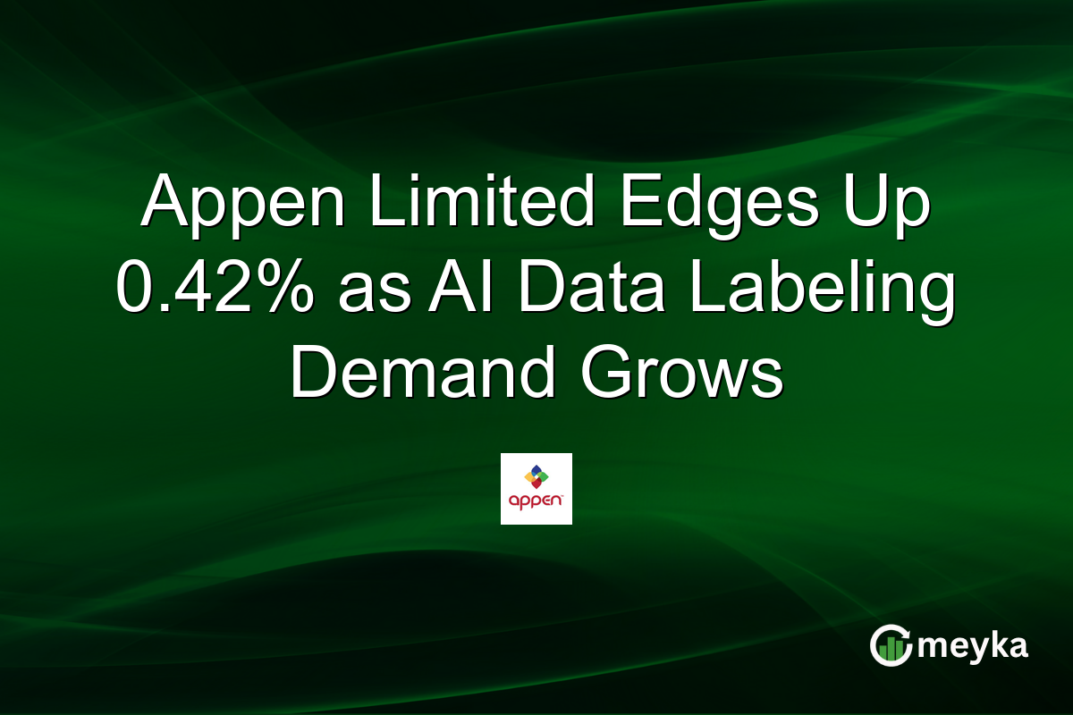 Appen Limited Edges Up 0.42% as AI Data Labeling Demand Grows