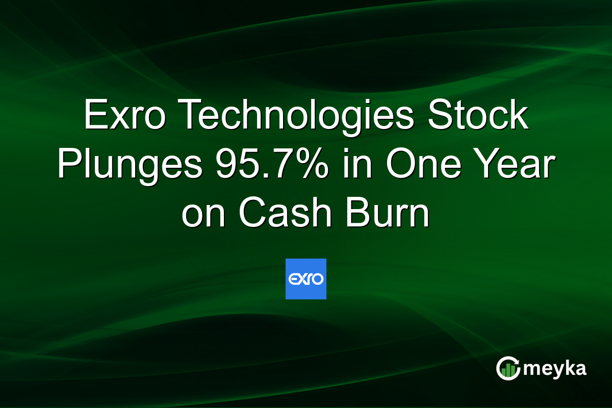 Exro Technologies Stock Plunges 95.7% in One Year on Cash Burn
