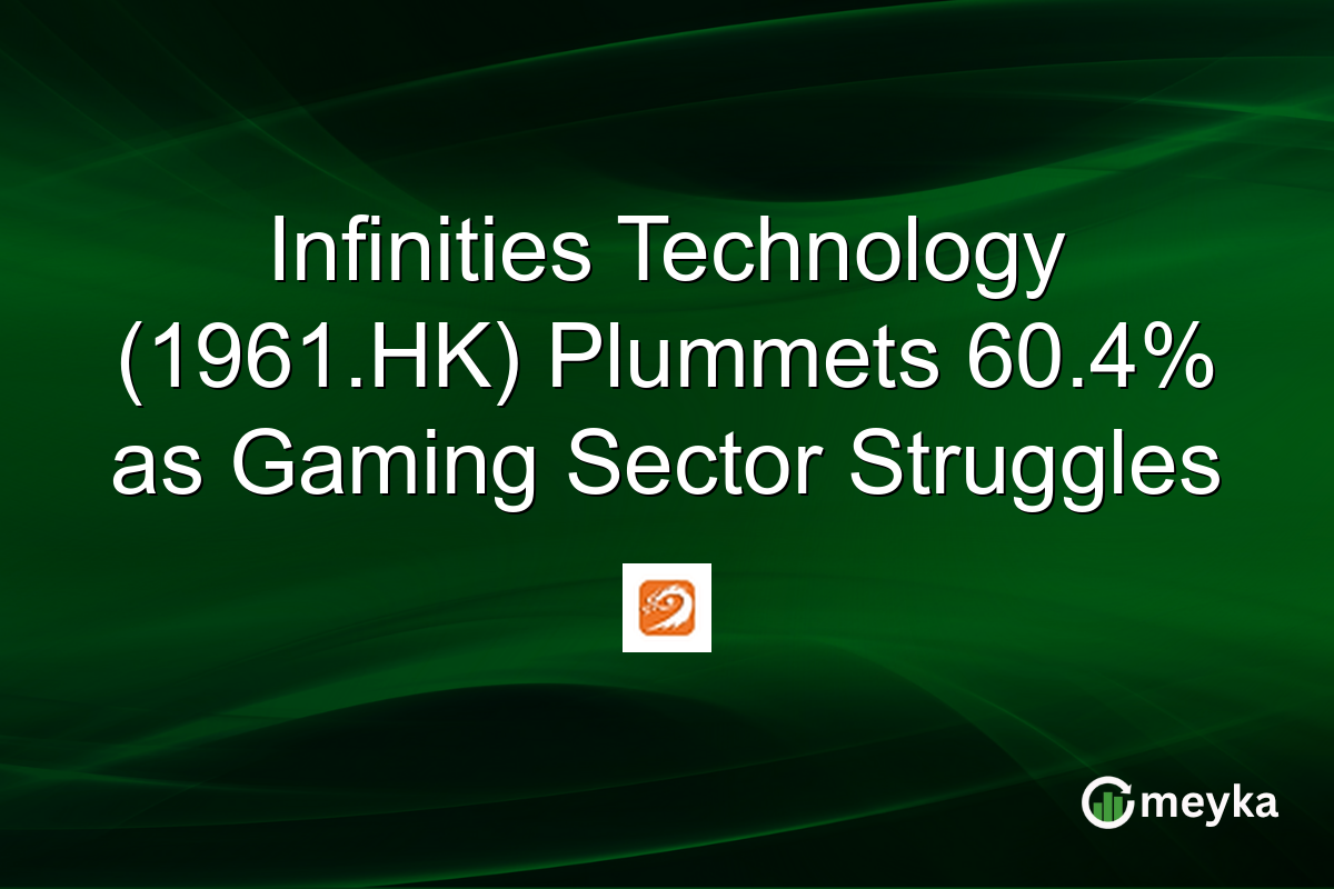 Infinities Technology (1961.HK) Plummets 60.4% as Gaming Sector Struggles