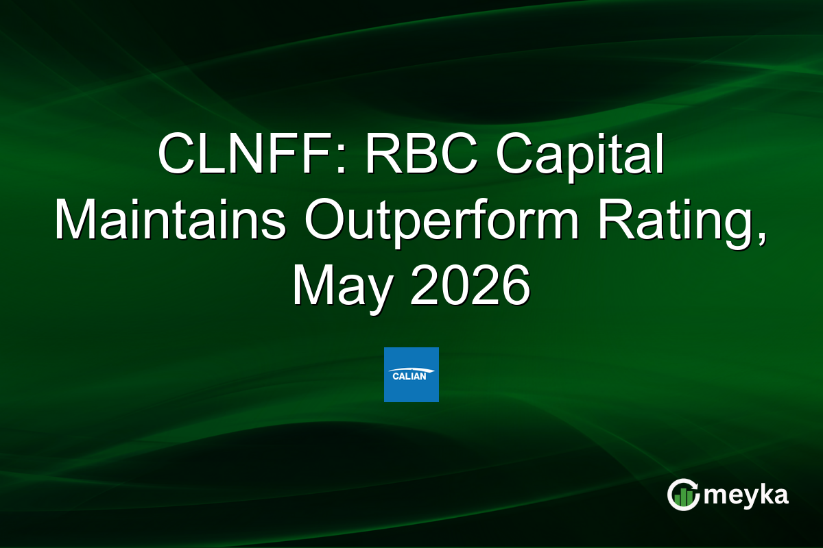 CLNFF: RBC Capital Maintains Outperform Rating, May 2026