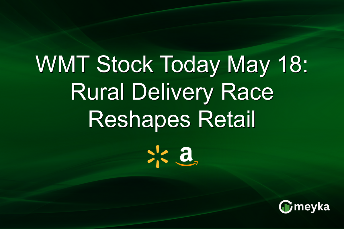 WMT Stock Today May 18: Rural Delivery Race Reshapes Retail